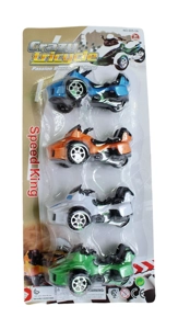 Realistic Pull-Back Beach Car