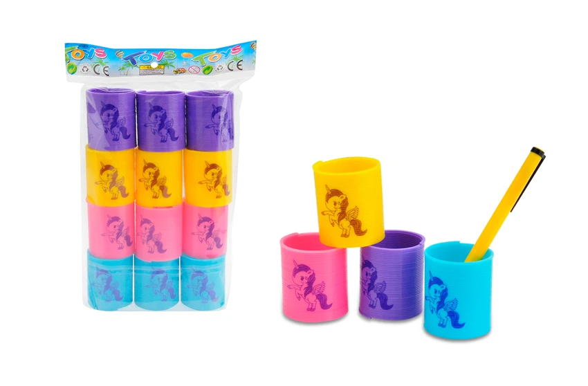 12 Unicorn Rainbow Rings