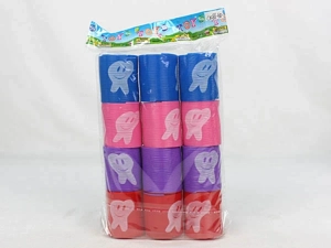 12 Rainbow Rings with Tooth Imprint