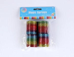 4-pack Colorful Foil Rainbow Rings