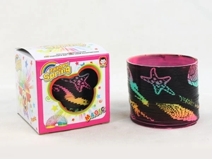 No. 2 Shell Print Rainbow Ring