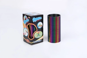 15CM Vertical Stripe Foil Rainbow Ring