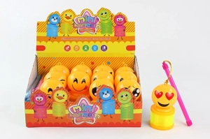 QQ Emoji Lantern Rainbow Ring