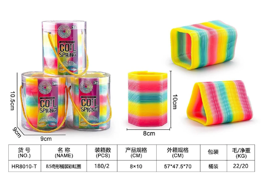 8.5 odd-shaped bucket rainbow ring