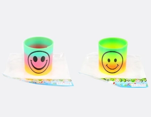 No. 3 Smiley Face Rainbow Ring
