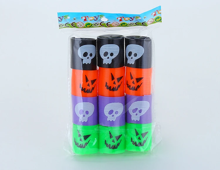 12 skull rainbow rings