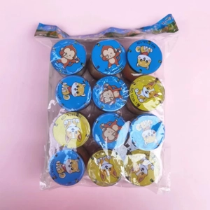 12 Double-Lid Rainbow Rings