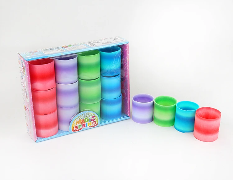 12 4-color gradient rainbow rings