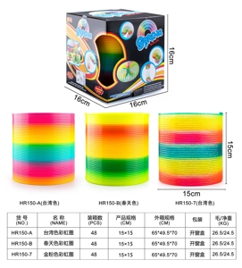 Spring Color Rainbow Ring