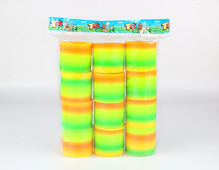 6*5.5 Rainbow Rings, 12 Pieces per Pack