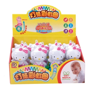 KT Cat Lantern Rainbow Ring