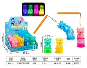 12 Dragon Lantern Rainbow Rings