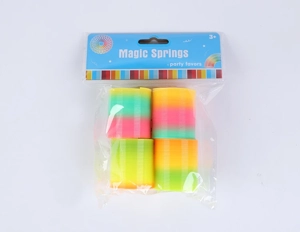 4-pack Mixed Color Rainbow Rings