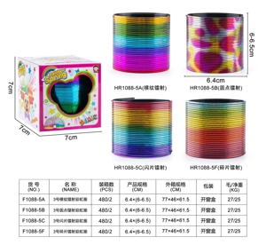 No. 3 Sequin Holographic Rainbow Ring