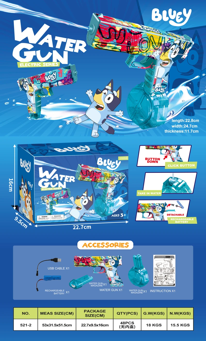 Electric Pulse Water Gun