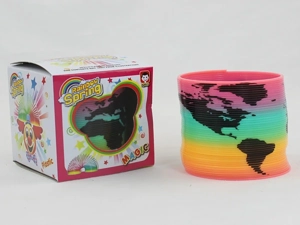 No. 2 Map Print Rainbow Ring