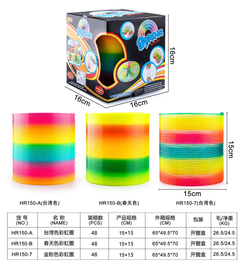 Spring Color Rainbow Ring