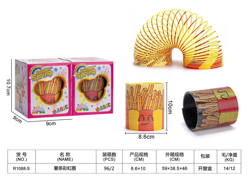 French Fry Rainbow Ring