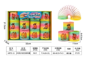 No.2 Taiwan-Color Capybara Rainbow Rings
