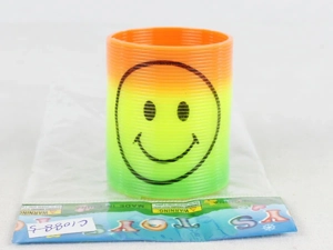 Medium Smiley Face Round Rainbow Ring