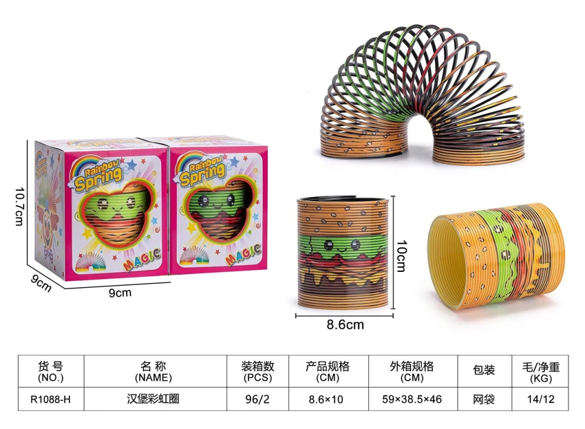 Hamburger Rainbow Ring