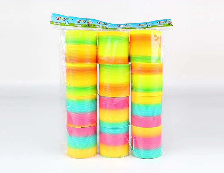 No. 3 Rainbow Rings, 12 Pieces per Pack