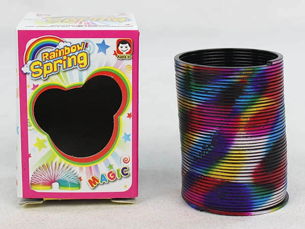 No. 5 Polka Dot Laser Rainbow Ring