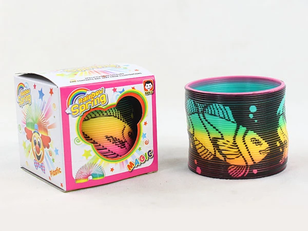 No. 2 Marine Animal Print Rainbow Ring