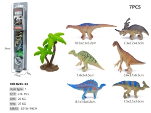 6 Colorful Dinosaur Pegboards