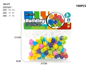 Hexagonal building blocks 100pcs