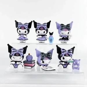 Blind Box Plush Action Figure Plush Cartoon Plush Ornament Small Plush Doll PVC Plush Action Figure Model