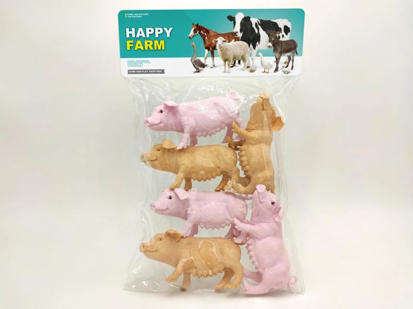 6 farm piglets 6-piece set