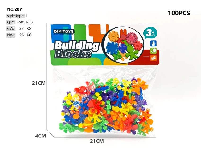 Doll building blocks 100pcs