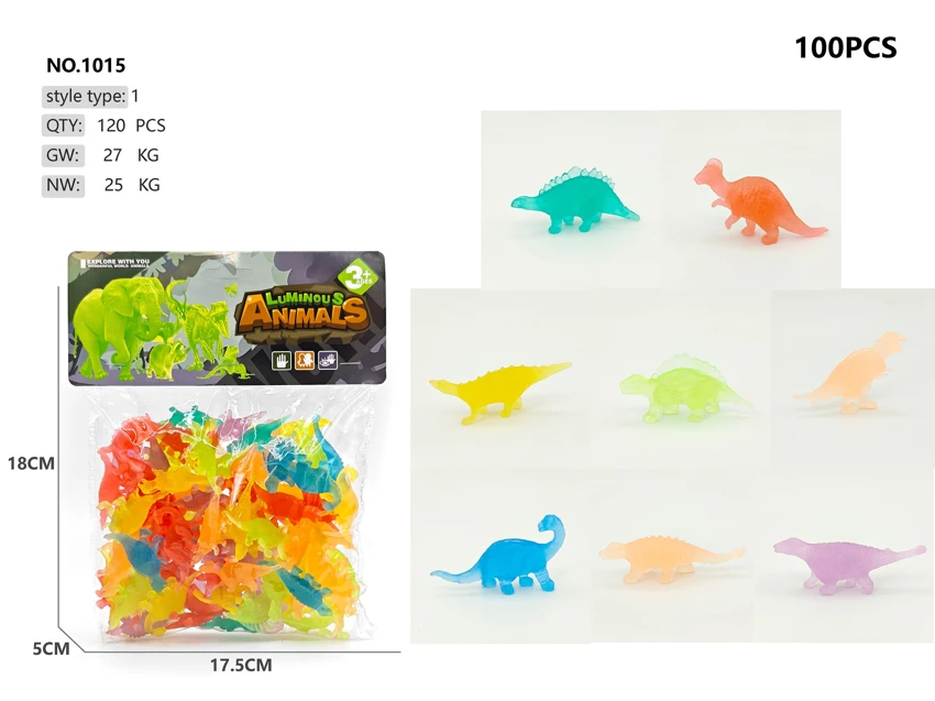 100 Luminous Small Dinosaurs