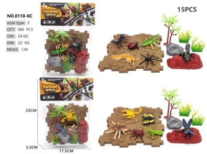 6 new insect building block scenes
