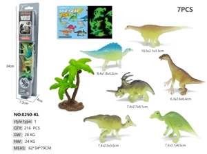 6 Glow-in-the-Dark Spray Paint Dinosaur Pegboards