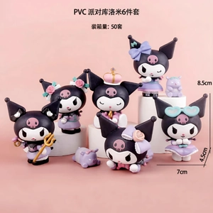 Blind Box Figurine Handheld Figurine Cartoon Figurine Ornament Small Doll PVC Figurine Handcraft Model