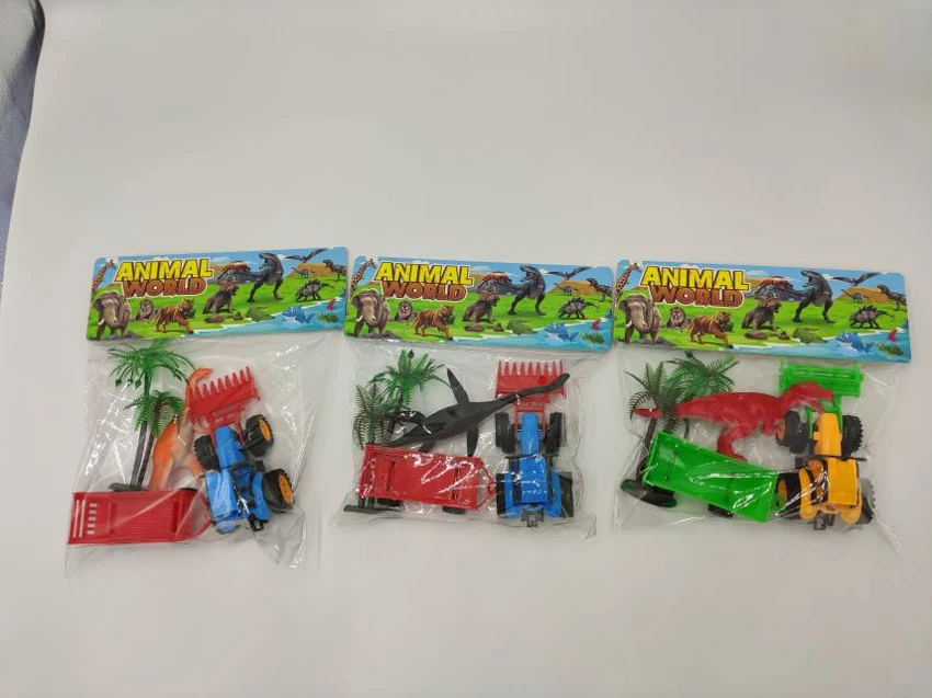 Dinosaur Farmer Cart Set