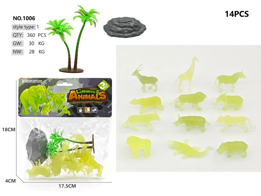 12 Glowing Wild Animals