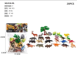 12 Dinosaurs 12 Wild Animals