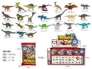 Solid Model Dinosaur Blind Bag (48 pieces per display box)