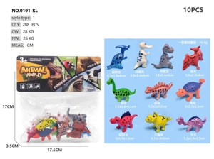 Cartoon Dinosaur 10pcs