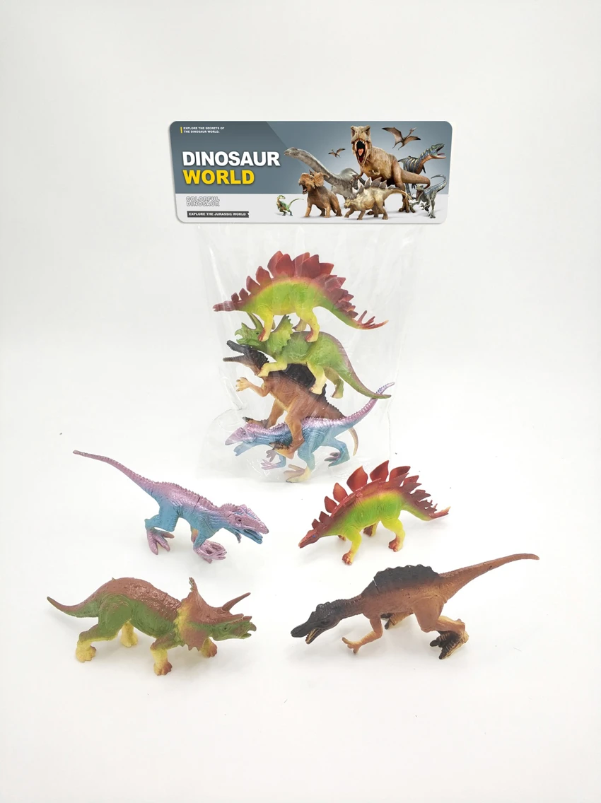 4 5.5-inch dinosaurs