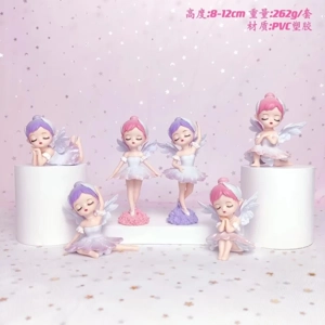 Blind Box Plush Action Figure Plush Cartoon Plush Ornament Small Plush Doll PVC Plush Action Figure Model