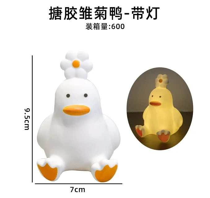 Enamel Daisy Duck Night Light - Warm Light