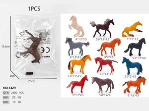 Racehorses (12 mixed pieces)