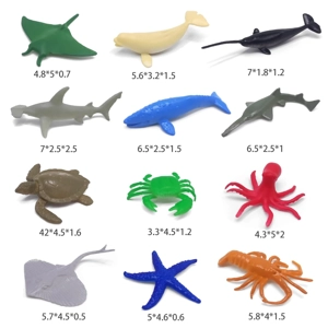 12 marine animals A