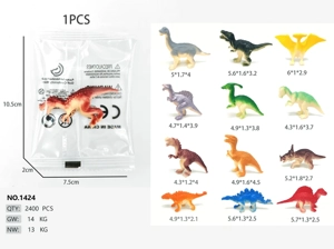 Small Dinosaurs (12 mixed pieces)