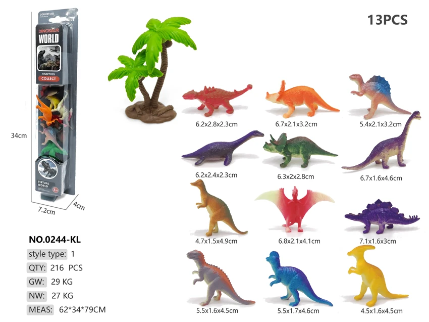 12 Colorful Dinosaur Pegboards