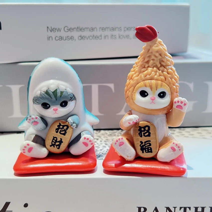 Large Base Cat Single Doll Cartoon Doll Figurine Small Doll PVC Doll Handheld Model